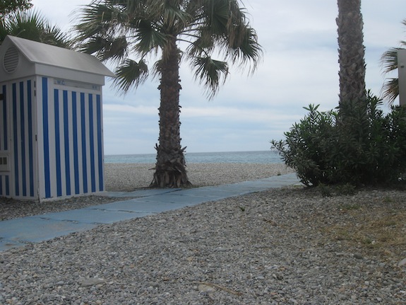 Strand in Almunecar